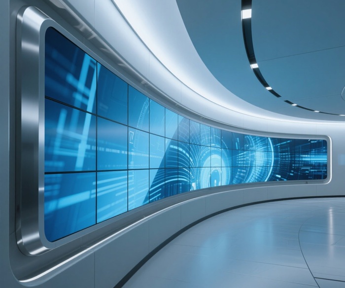 弧形液晶拼接屏價格怎么算？免費預(yù)算評估指南